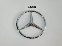 โลโก้ BENZ ขนาด 7.5cm (สีโครเมียม)