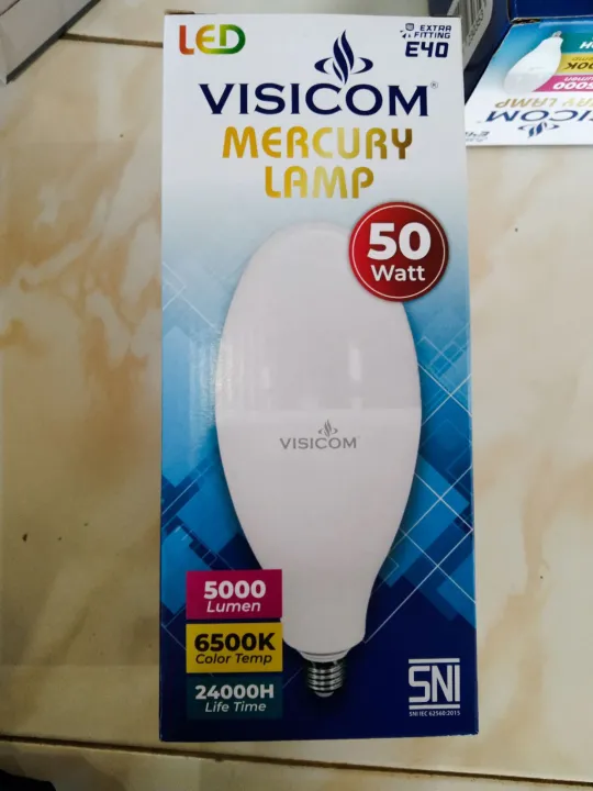 LED MERCURY 50WATT, COCOK BUAT LAMPU JALAN, LAMPU GUDANG, GEDUNG DLL Lazada Indonesia