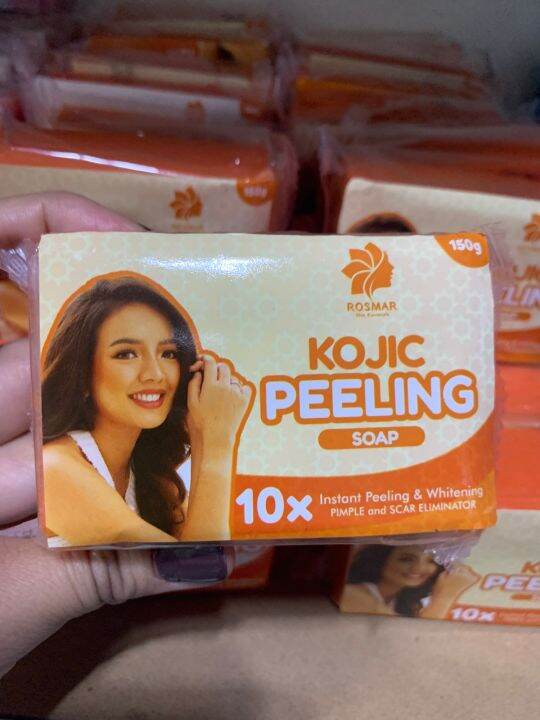 Rosmar Kojic Peeling Lotion Original Peeling Soap 10X Peeling Pimple