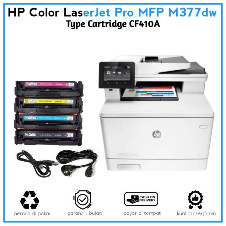 Printer HP Color LaserJet Pro MFP M377dw | Lazada Indonesia