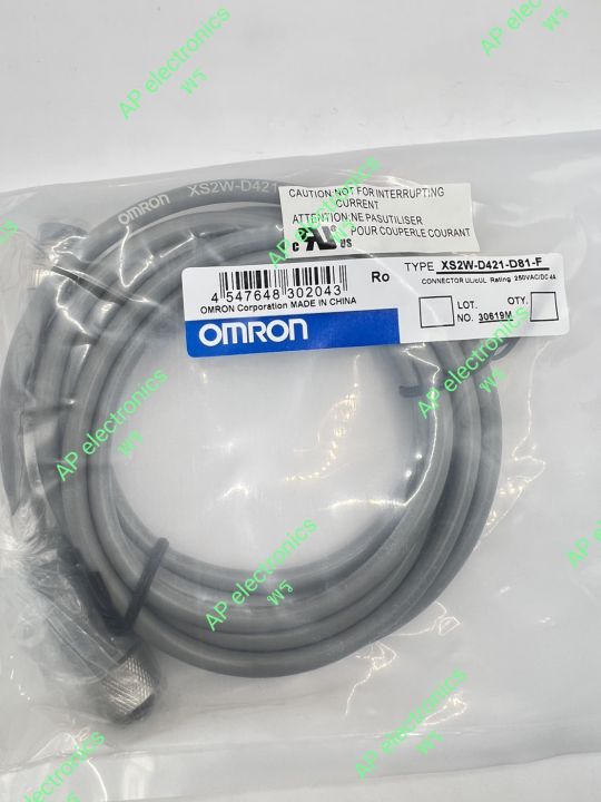 xs2w-d421-d81-f-connector-uucul-rating-250vacidc-4a-ราคาไม่รวมvat-สินค้ามาตรฐานที่โรงงานเลือกใช้