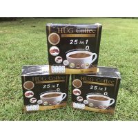 Hugcoffee กาแฟเพื่อสุขภาพ25in1 จำนวน6กล่อง