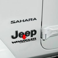 สติกเกอร์ตัวอักษรติดบังโคลนรถ JEEP Wrangler Limited สติกเกอร์ติดตัวรถ