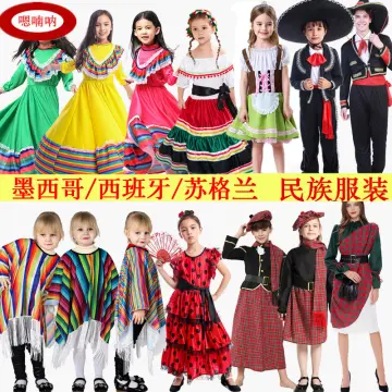 Shop National Costume For Mexico online | Lazada.com.ph