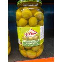 Gordal Green Olives In Brine ( Crespo Brand ) 907 G. มะกอกเขียว ทั้งผลในน้ำเกลือ ( ตรา ครีสโป ) กอร์ดาล กรีน โอลีฟ อิน ไบรน์