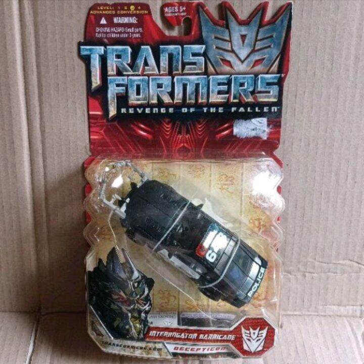 Barricade Transformers ROTF deluxe class Interrogator Barricade Lazada PH