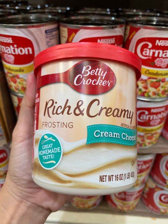 Betty Crocker Frosting Cream Cheese 453g | Lazada PH