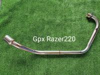 คอท่อ GPX RAZER (เรเซอร์) 220CC สแตนเลสแท้