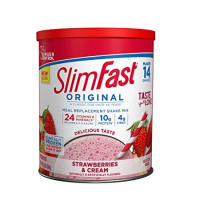 slimfast original strawberries &amp; cream