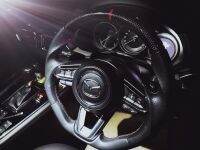 [รวมส่งฟรีไม่เทิร์น] พวงมาลัยมาสด้า Mazda Kenstyle Carbon Steering wheel