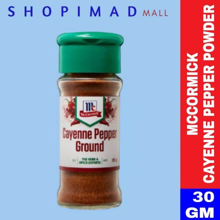 [30Gram] MCCORMICK CAYENNE PEPPER POWDER / SERBUK LADA CAYENNE Lazada