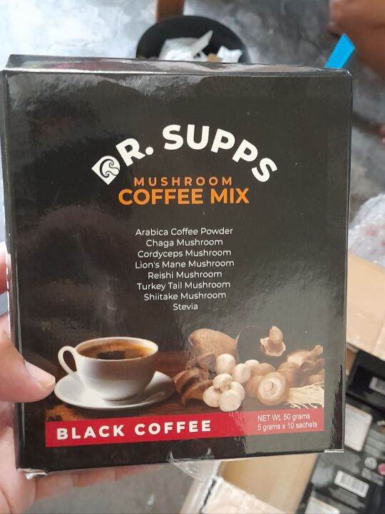 DR. SUPPS MUSHROOM COFFEE MIX Stronger immunity, improved focus