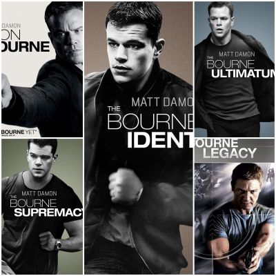 [DVD HD] เจสัน บอร์น ครบ 5 ภาค Jason Bourne 5-Movie Collection #หนังฝรั่ง #แพ็คสุดคุ้ม - แอคชั่น ทริลเลอร์