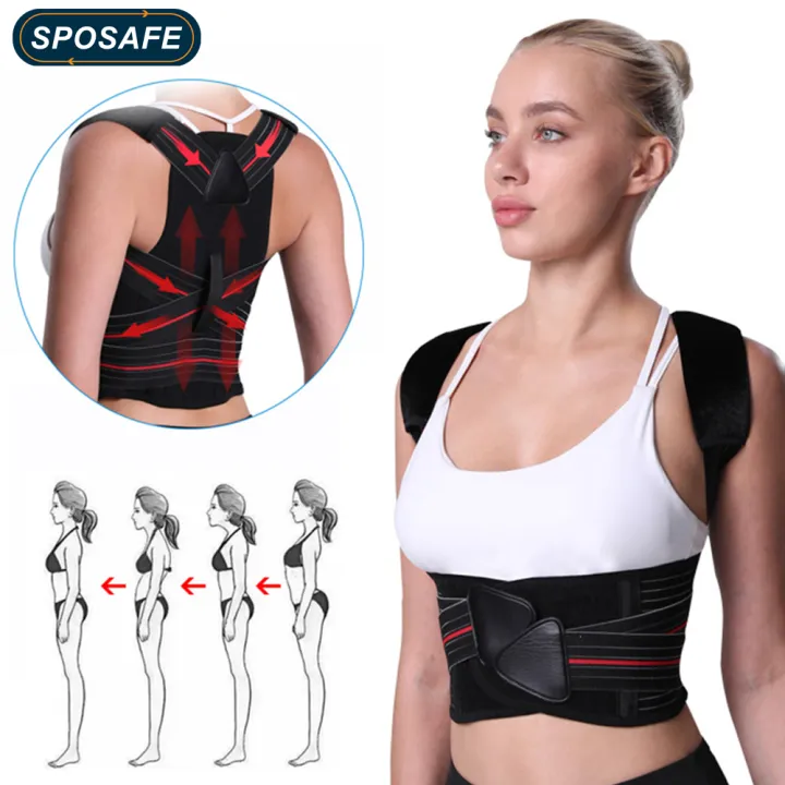 Back Brace Posture Corrector for Men and Women Adjustable Posture Back Brace for Upper and