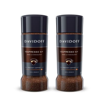 2 ชิ้นสุดคุ้ม 57 เอสเพรสโซ่ กาแฟสำเร็จรูป Davidoff Café Espresso 57 - 100g