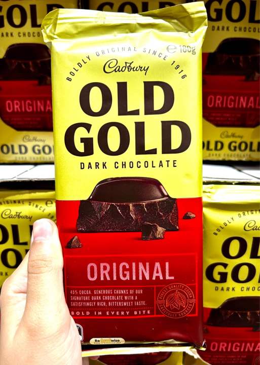 Cadbury Old Gold Dark Chocolate Original 180g Lazada Ph 2424