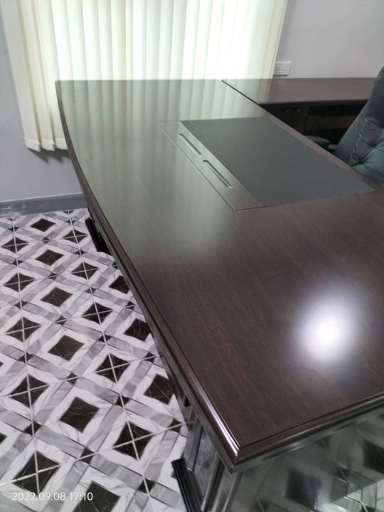 เลือกขนาดได้-idea-ไอเดีย-โต๊ะสำนักงาน-โครงไม้-โต๊ะทำงานผู้บริหาร-โต๊ะผู้บริหาร