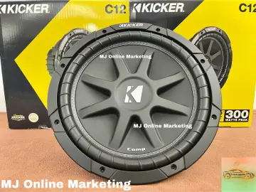 Kicker c12 best sale 300 watts