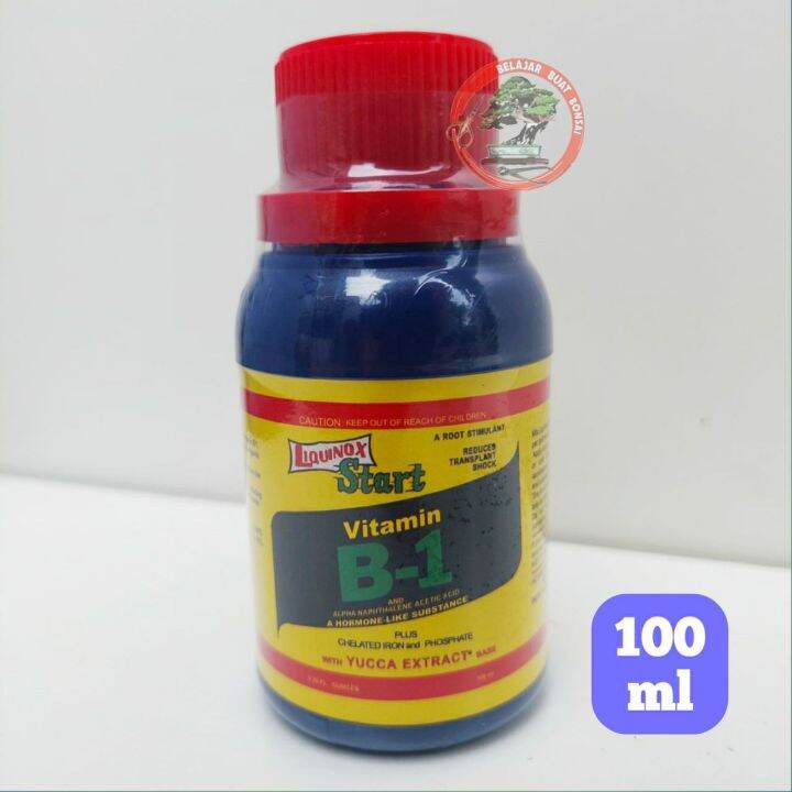 Pupuk Vitamin B1 Liquinox Start 100 ML Original USA | Lazada Indonesia