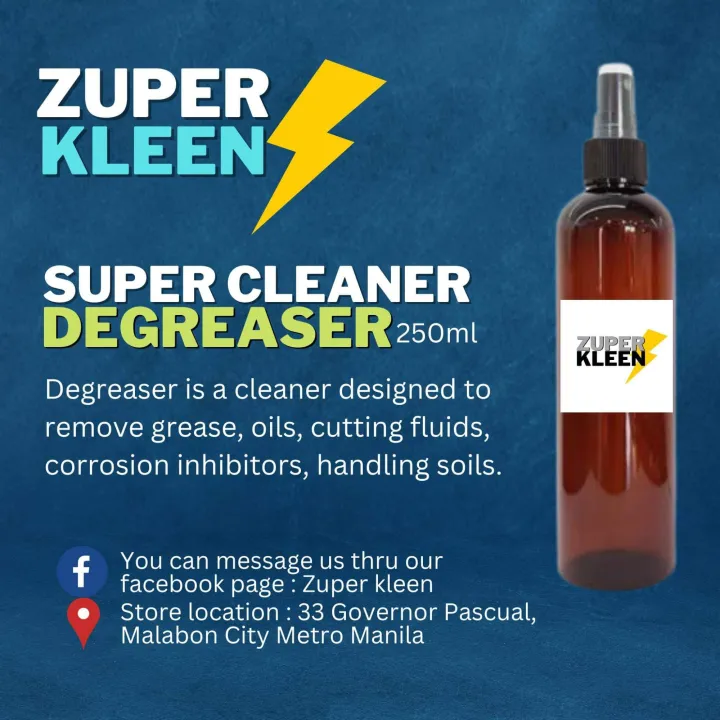 ZUPER KLEEN Degreaser/ Rust Remover Lazada PH