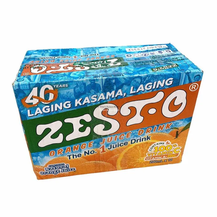 ZESTO READY TO DRINK 1 BOX (10 PCS) Lazada PH