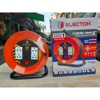 Electon  ลูกล้อเก็บสายไฟ มอก.2342-2555 รุ่น EN1 VCT 3X1.5x20m
คุณสมบัติ-วัสดุป้องกันการลุกลามไฟ-ม่านนิรภัยป้องกันไฟดูด-ป้องกันกระแสไฟเกิน-ไฟแสดงสถานะการใช้งาน-ได้รับมาตรฐานมอก 2432-2555#WORD BEST POWER STRIP