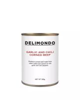 Delimondo Garlic and Chili Corned Beef 260g