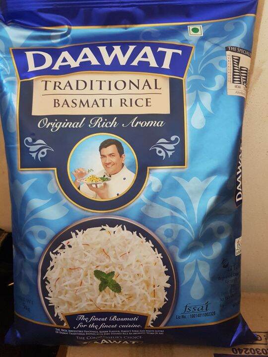 Daawat Traditional Basmati Rice 5kg Lazada PH