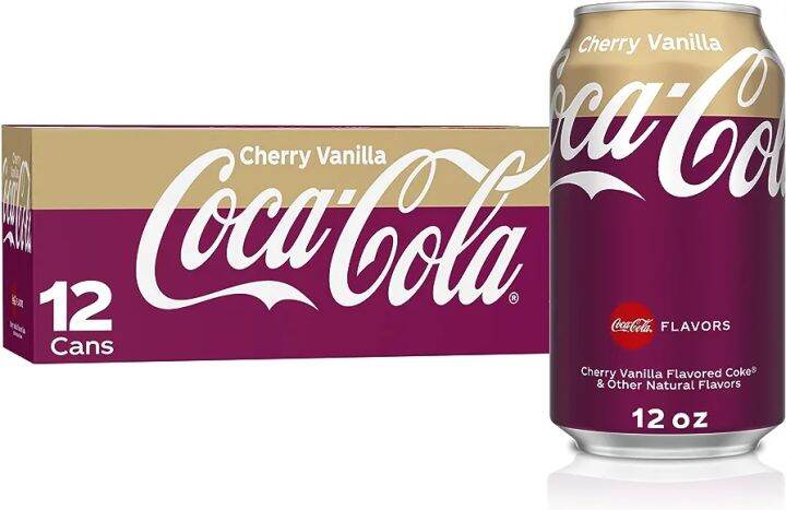 Coca Cola Cherry Vanilla, 12 Fl Oz Cans, 12 Pack | Lazada PH