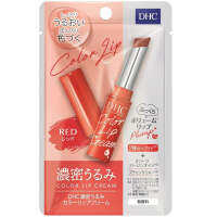 New DHC Color Lip Cream Red 1.5g ดีเอชซี ลิปครีม สีแดง หมดปัญหาปากแห้ง ช่วยให้ริมฝีปากเนียนนุ่มน่าสัมผัส