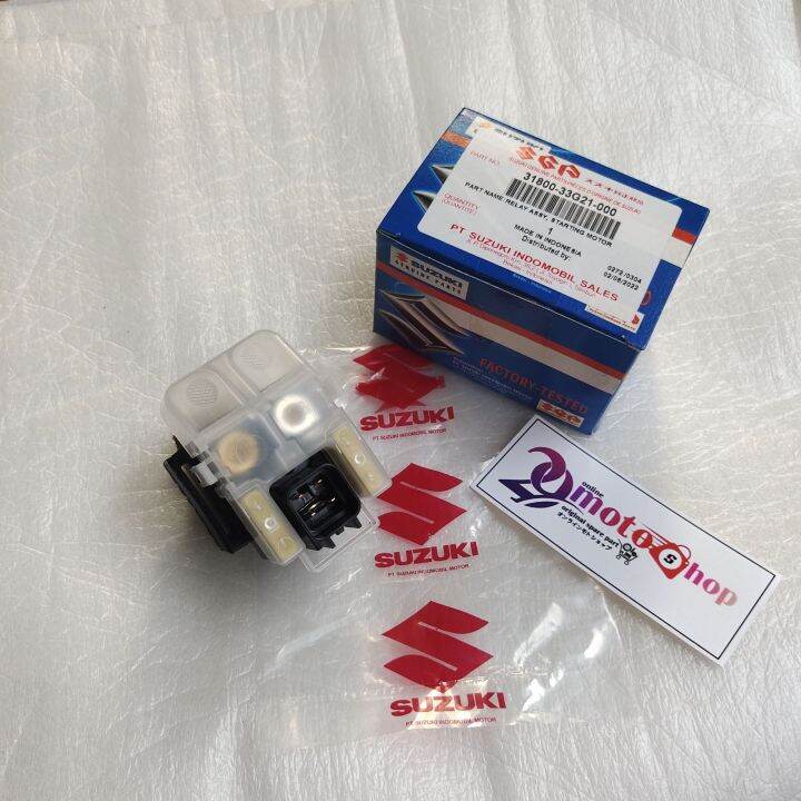 Bendik Stater GSX R S 150 Satria Fu Fi Injeksi Relay Starting Assy SGP original Lazada Indonesia