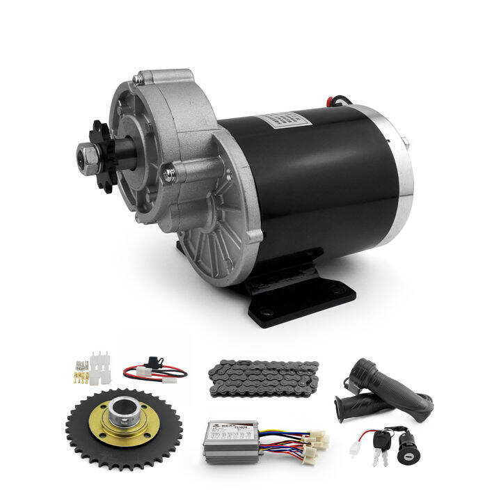 MY1020Z 24V 36V 48V 450W Electric Tricycle Brushed Gear Motor