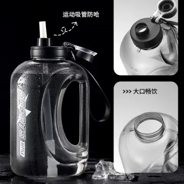 2.5L Sports Bucket Cup Summer Outdoor Fitness Big Kettle Creative Space Cup  Large Capacity Water