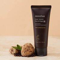 Innisfree Super Volcanic Peel Off Mask 2X มาส์กโคลนลอกหน้า ขนาด 100 ml. มาส์กโคลนแบบไม่ต้องล้างออก ช่วยขจัดเซลล์ผิวที่ตายแล้วและของเสียจากภายในรูขุมขน ทำให้ผิวเนียนเรียบ