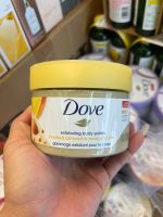 Dove Exfoliating Body Polish Scrub Crushed Almond &amp; Mango Butter 298ml.