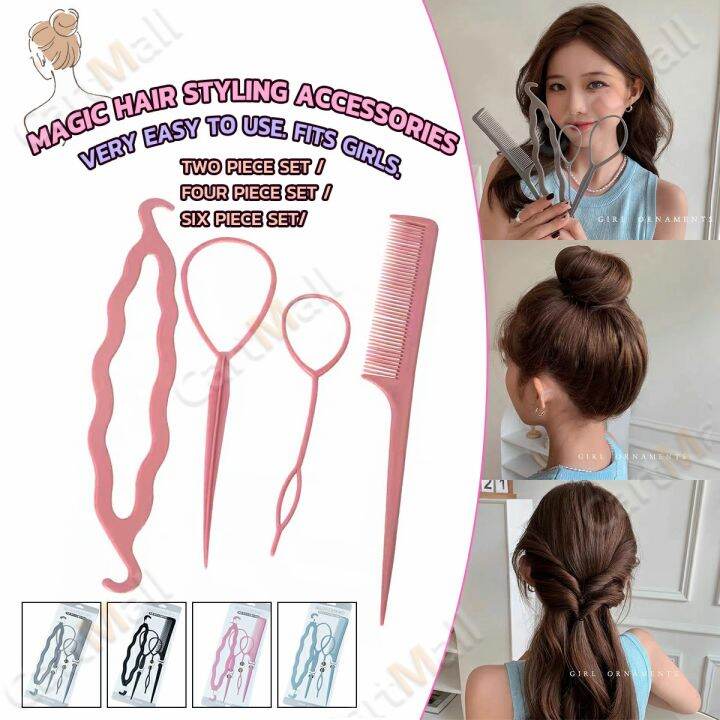 Magic Hair Styling Accessories Hair Clip DIY Hair Braiding Braider Tool ...