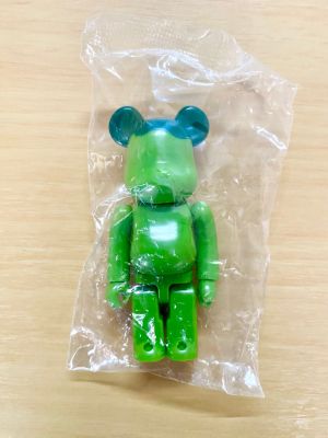 ฟิกเกอร์ bearbrick 100% Series 36 : Jellybean Greentea (ใหม่ในซอง) ของญี่ปุ่นแท้💯 (งาน Medicom toy)