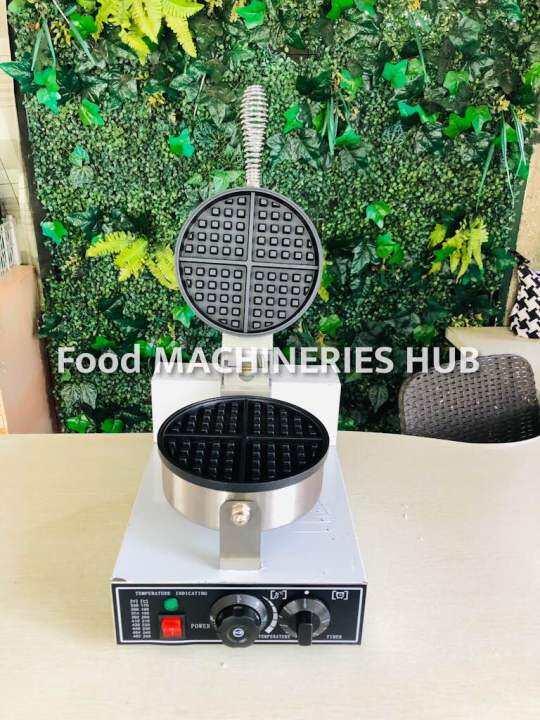 FoodMachineries Heavy Duty Belgian Waffle Round Single Lazada PH