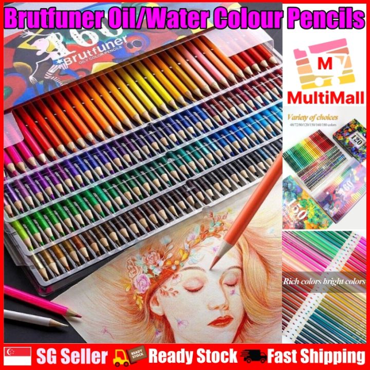 Brutfuner Oil Color Pencil Set  Brutfuner 180 Oil Color Pencil