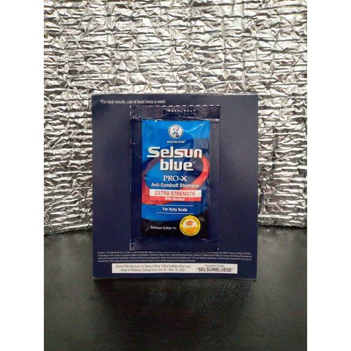 Selsun BLue 6g anti dandruff shampoo tinea versicolor treatment Lazada PH
