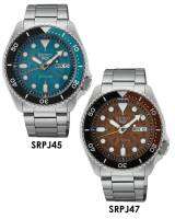 Seiko New 5 Sports Automatic Time Sonar Skeleton รุ่น SRPJ45K1 และ รุ่น SRPJ47K1