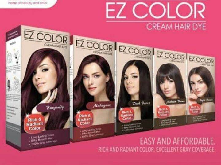 HBC EZ COLOR Hair Dye Kit 100ml Lazada PH