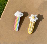 Clay hair clip | กิ้ฟติดผมดินปั้น ?? Handmade ( made to order 3-5days )