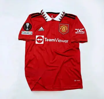 Jersey Sharp Manchester United MU, Fesyen Pria, Pakaian , Atasan