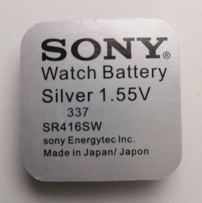 337 sr416sw ถ่านนาฬิกา battery swatches SONY