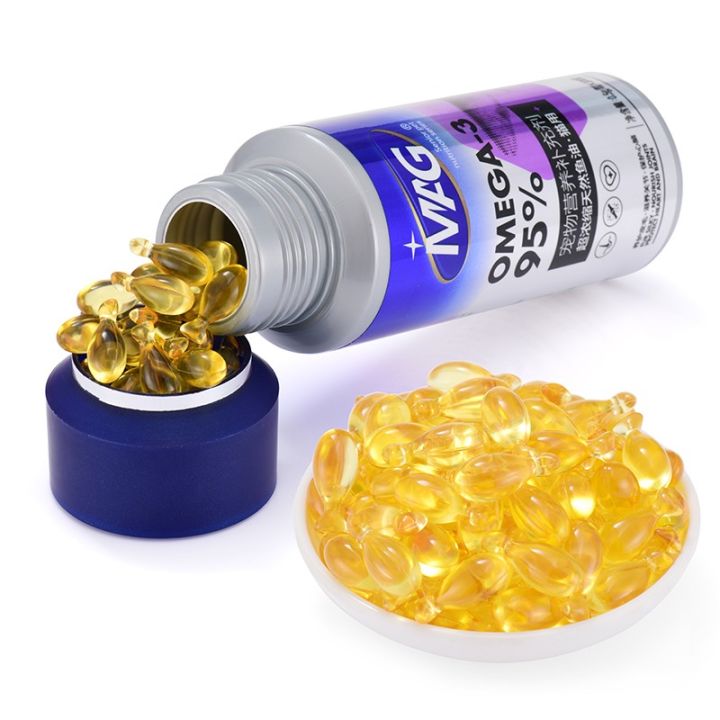 MAG Super Concentrated Natural Fish Oil Capsules for Cats 100 Capsules