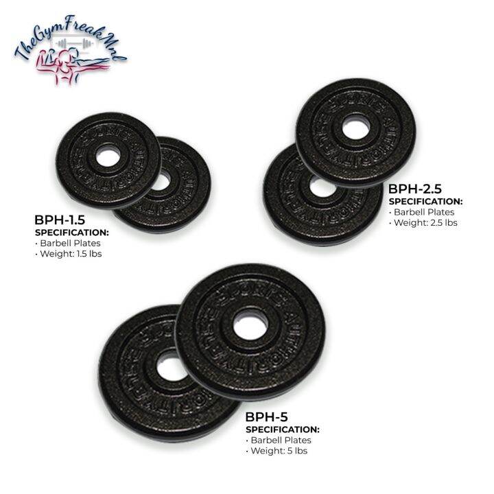 Barbell Plates (PAIR) Lazada PH