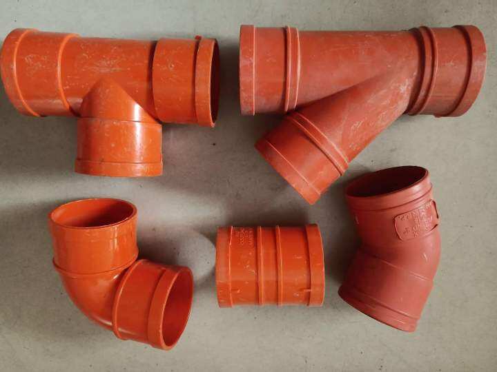 PVC Orange Fittings ( 2" , 3", 4" ) Sanitary Plumbing Fittings , Elbow