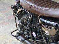 แร็คกระเป๋าข้างTriumph ปี2015 Triumph รุ่นเก่าสีดำ