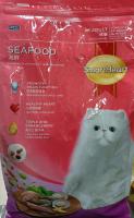 อาหารแมวเม็ด ยี่ห้อ Smart Heart Cat Aldtu สูตรแมวโต รสซีฟู้ด ขนาด3กิโล (1ถุง)